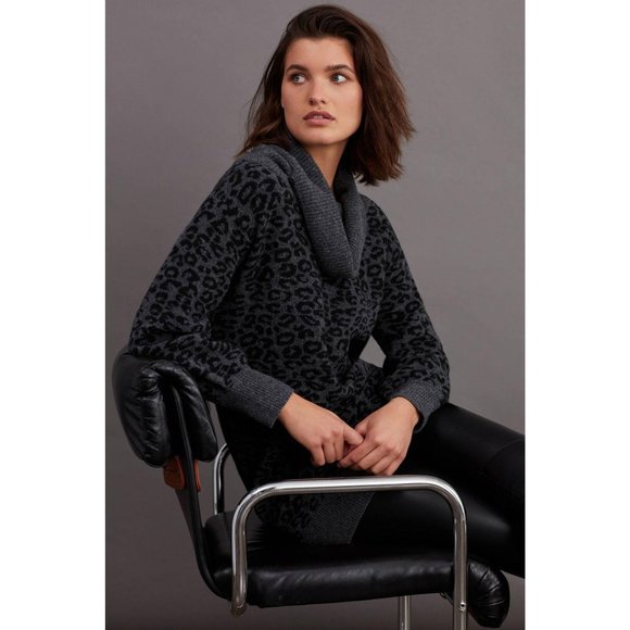 Anthropologie Emmy Cowl Neck Tunic Sweater - Picture 8 of 8